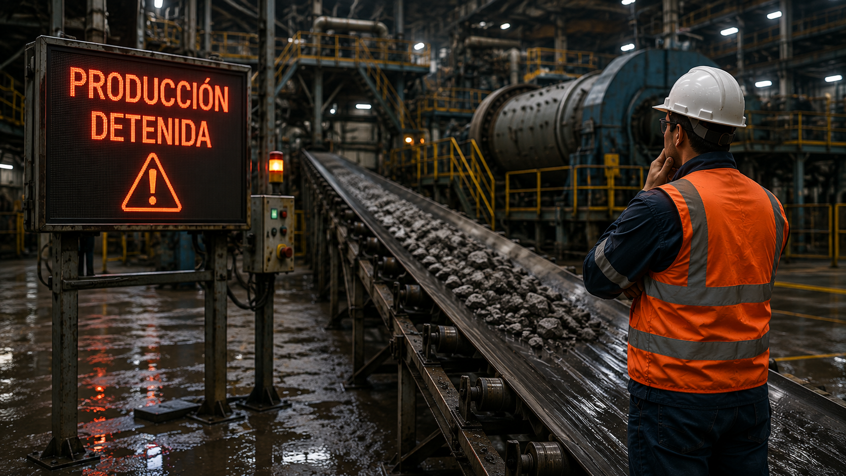 Producción afectada
